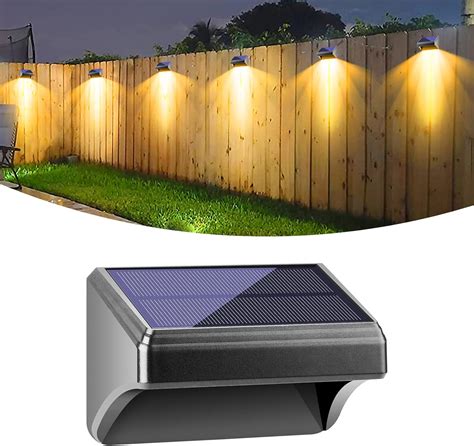 solar powered fence post lights|Amazon.com: Solar Led Fence Post Lights.